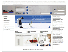 Tablet Screenshot of brunata.se