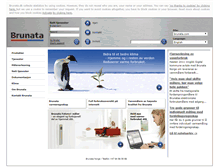 Tablet Screenshot of no.brunata.com